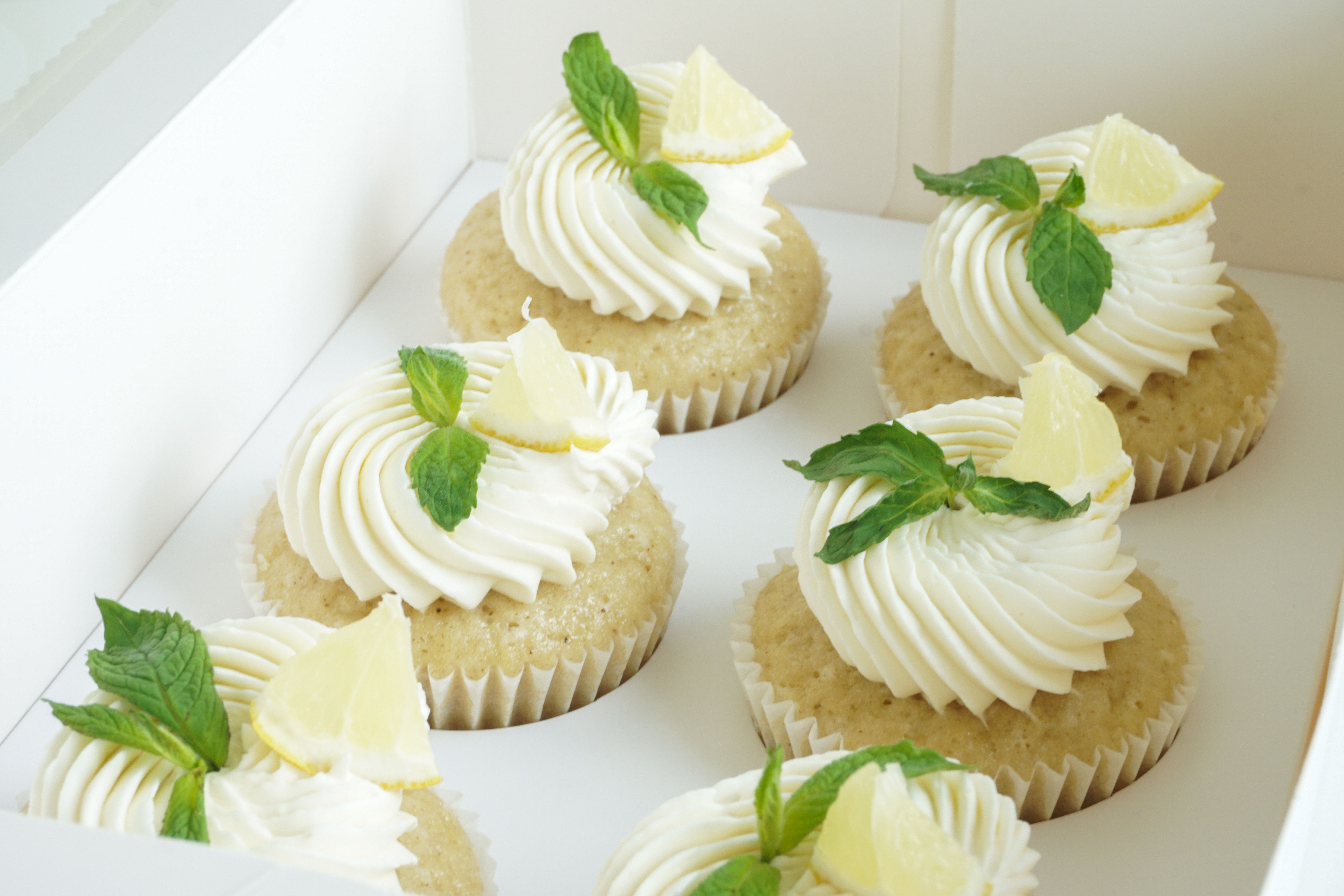 Zitronen-Cupcakes